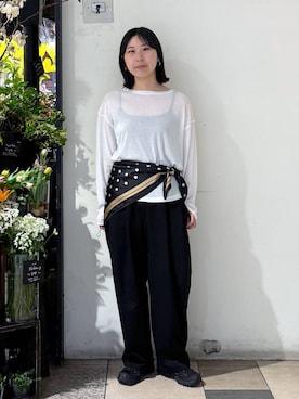 なかじさん（レディース・165cm）の春コーディネート