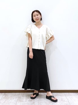 なかじさん（レディース・165cm）の夏コーディネート