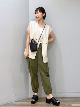 なかじさん（レディース・165cm）の夏コーディネート