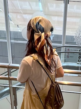 「アイテム（財布/小物）」を使った、なかじさん（レディース・165cm・20代）の夏コーディネート