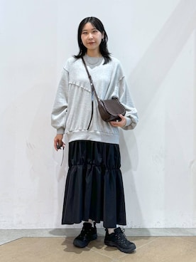 「ドットエスティ秋コーデ」｜なかじさん（レディース・165cm）の秋コーディネート