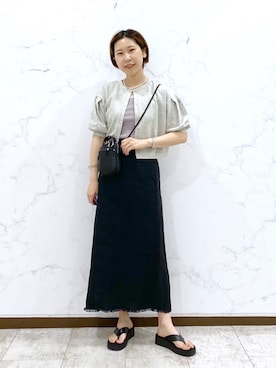 なかじさん（レディース・165cm）の春コーディネート