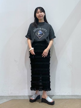 なかじさん(レディース・165cm)の夏コーディネート