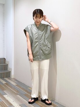 なかじさん（レディース・165cm）の秋コーディネート