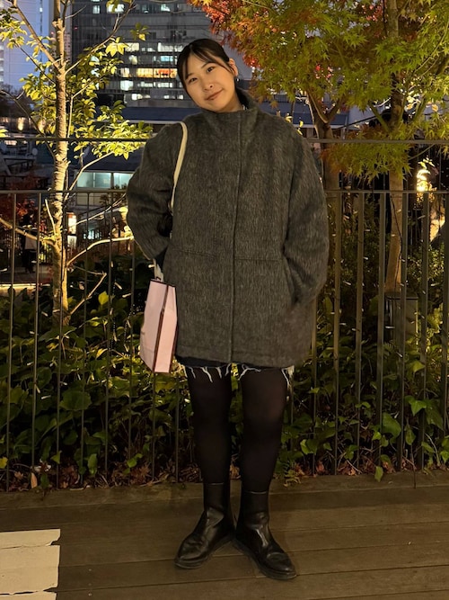 シャギースタンドコート 570783（その他アウター）｜LOWRYS FARM