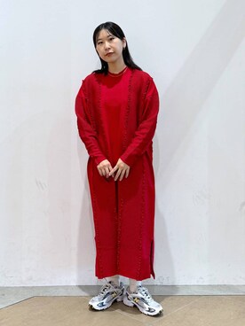 「ドットエスティ秋コーデ」｜「アイテム（ワンピース/ドレス）」を使った、なかじさん（レディース・165cm）の秋コーディネート