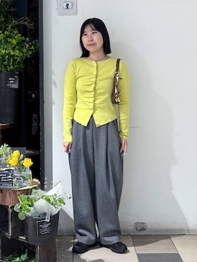 なかじさん（レディース・165cm）の春コーディネート