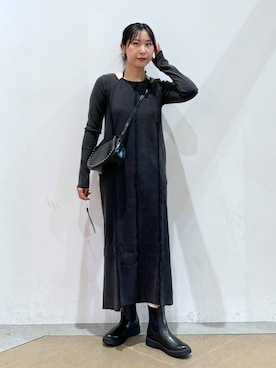 「ドットエスティ秋コーデ」｜なかじさん（レディース・165cm）の秋コーディネート