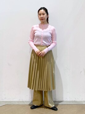 なかじさん（レディース・165cm）の春コーディネート