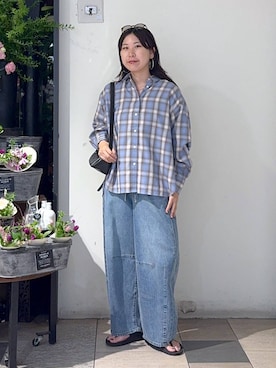 「アイテム（ピアス（両耳用））」を使った、なかじさん（レディース・165cm・20代）の夏コーディネート
