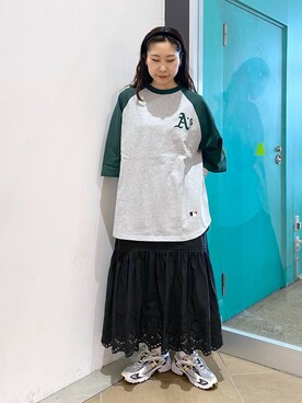 「アイテム（カチューシャ）」を使った、なかじさん（レディース・165cm・20代）の冬コーディネート