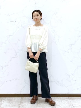 なかじさん（レディース・165cm）の春コーディネート