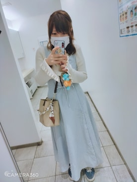 「apres jour（アプレジュール）のアイテム（ワンピース/ドレス）」を使った、ぽんぽこさん（レディース・151cm）の春コーディネート