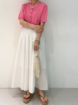 suzuさん（レディース・158cm）の春コーディネート