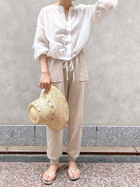 suzuさん（レディース・159cm）の夏コーディネート