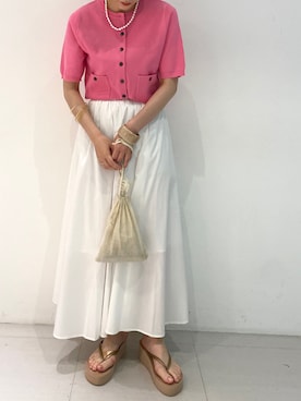 suzuさん（レディース・158cm）の夏コーディネート