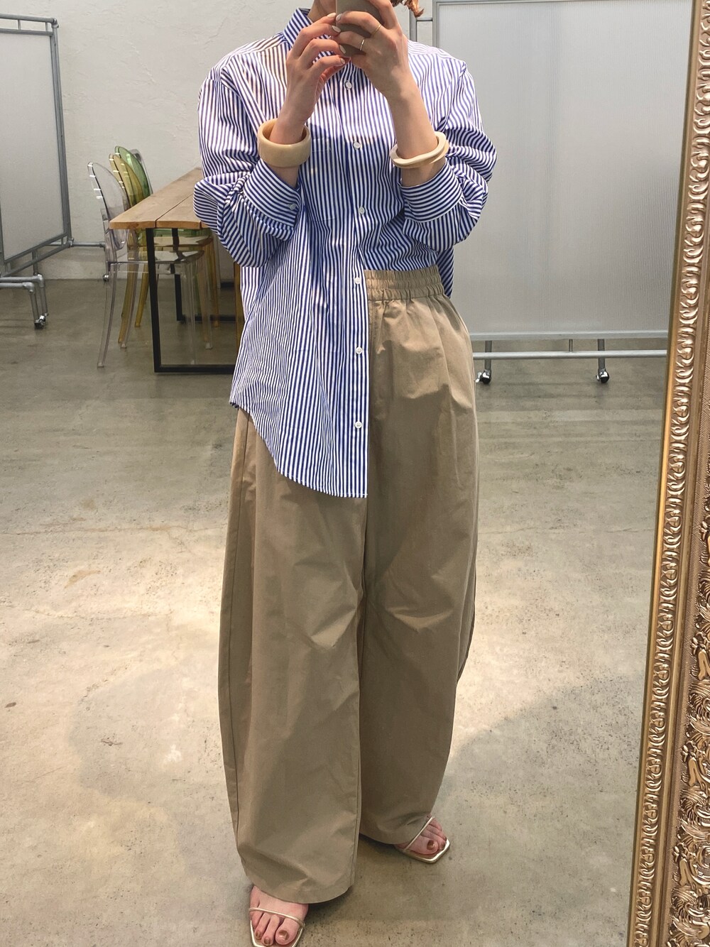 omekashi イージーカーブパンツ Mサイズ