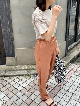 suzuさん（レディース・159cm）の夏コーディネート