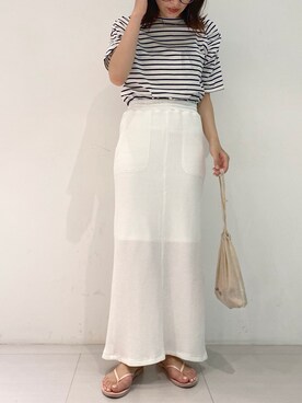 suzuさん（レディース・159cm）の夏コーディネート