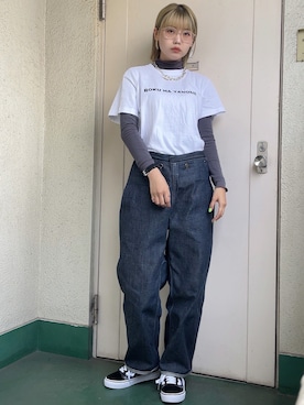 小野 さん（レディース・157cm・20代）の冬コーディネート