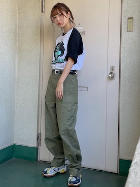 「Alexandros」｜小野 さん（レディース・157cm）の秋コーディネート