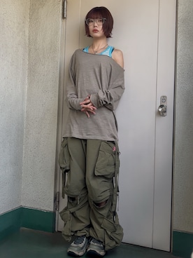 小野 さん（レディース・158cm）の秋コーディネート
