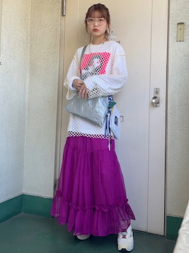 小野 さん(レディース・157cm)の秋コーディネート