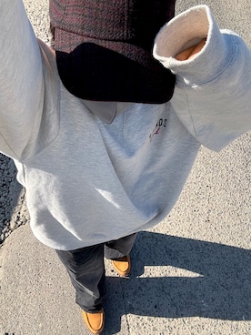 「アイテム（キャップ）」を使った、たけさん（メンズ・162cm・20代）の秋コーディネート