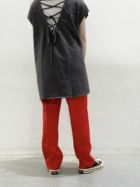 「koe（コエ）のアイテム」を使った、かきさん（レディース・157cm）の夏コーディネート