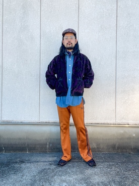 「アイテム（ブルゾン）」を使った、トッキーさん（メンズ・176cm・30代）の冬コーディネート