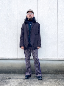 Needlesのテーラードジャケット（ブラウン系）を使った人気