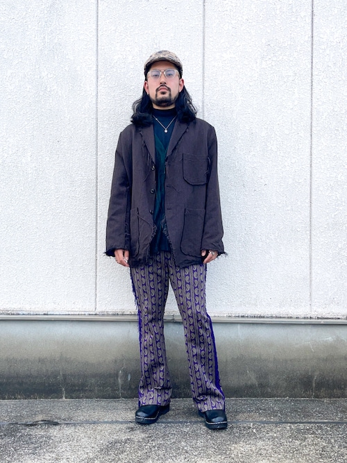 Needlesのハンチング/ベレー帽を使ったメンズ人気ファッション