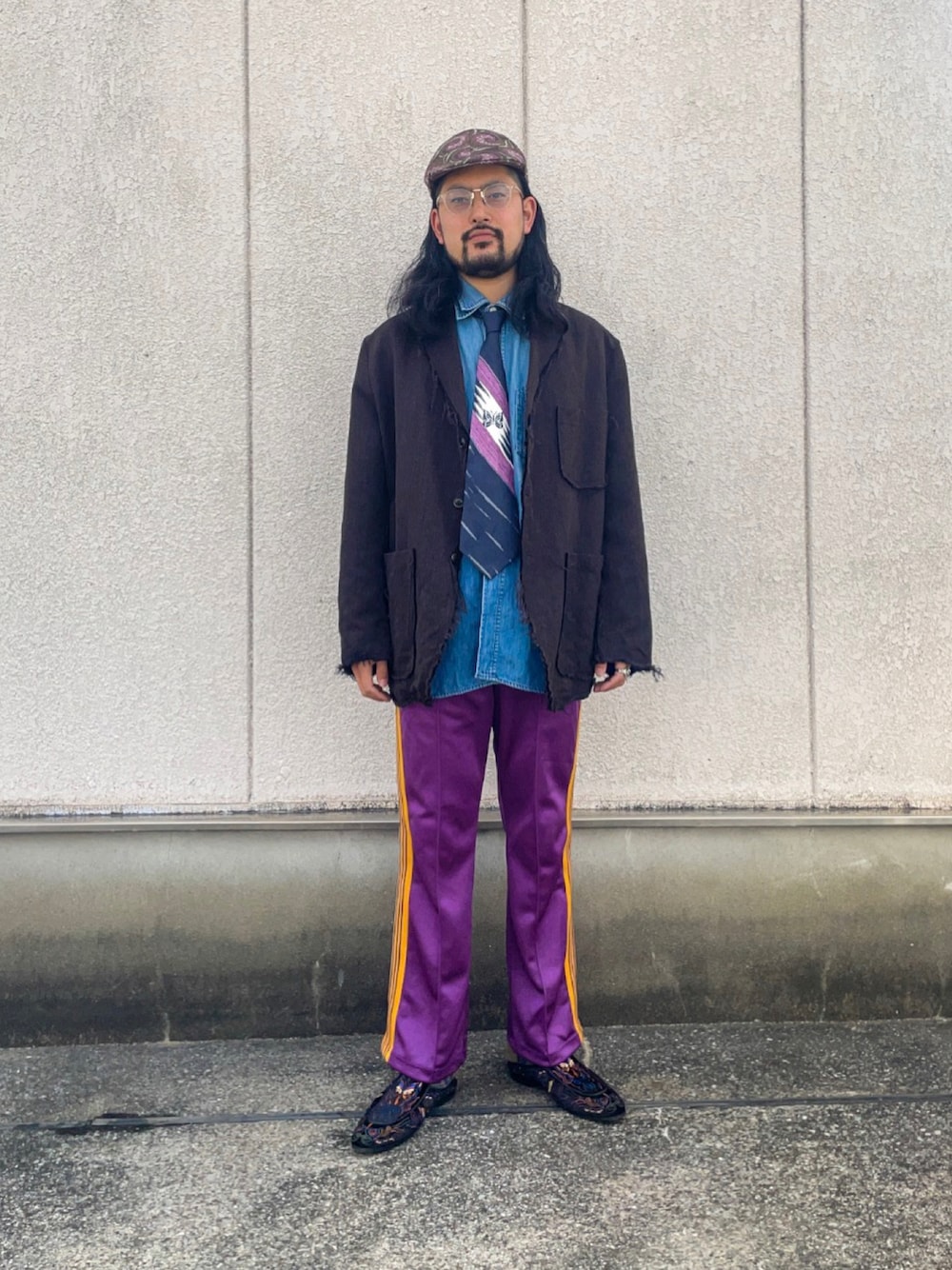 Needlesのテーラードジャケット（ブラウン系）を使った人気