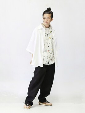 KENTO TAKAHASHIさん（メンズ・170cm）の夏コーディネート