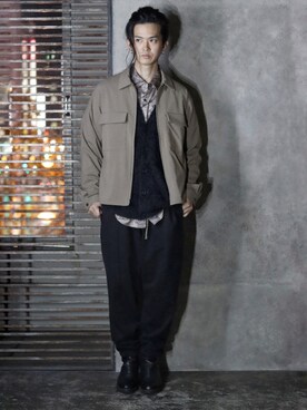 KENTO TAKAHASHIさん（メンズ・170cm）の秋コーディネート