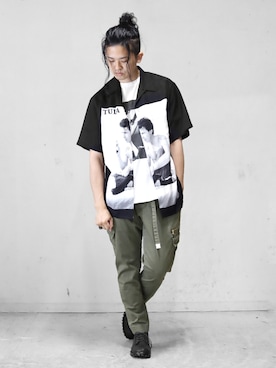 KENTO TAKAHASHIさん（メンズ・170cm）の夏コーディネート