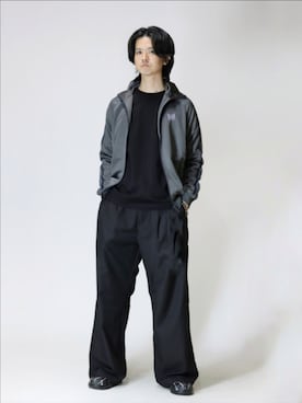 「TATRAS（タトラス）のTATRAS(タトラス) BELECI ベレチ（Tシャツ/カットソー）」を使った、KENTO TAKAHASHIさん（メンズ・170cm・30代）の秋コーディネート