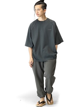 「goyemon（ゴエモン）のアイテム」を使った、KENTO TAKAHASHIさん（メンズ・170cm）の夏コーディネート