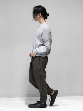 「OURET（オーレット）のアイテム（パンツ）」を使った、KENTO TAKAHASHIさん（メンズ・170cm）の夏コーディネート