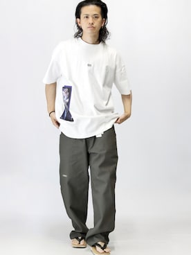 「goyemon（ゴエモン）のアイテム」を使った、KENTO TAKAHASHIさん（メンズ・170cm）の夏コーディネート