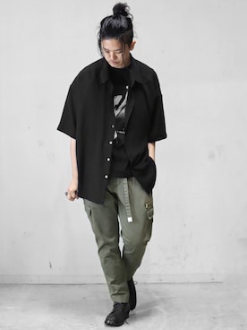 KENTO TAKAHASHIさん（メンズ・170cm）の夏コーディネート