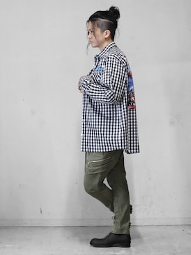 KENTO TAKAHASHIさん（メンズ・170cm）の夏コーディネート