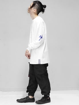 「POLIQUANT（ポリクアント）のアイテム」を使った、KENTO TAKAHASHIさん（メンズ・170cm）の夏コーディネート