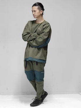 「POLIQUANT（ポリクアント）のアイテム」を使った、KENTO TAKAHASHIさん（メンズ・170cm）の夏コーディネート