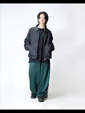 「アイテム（ジャケット/アウター）」を使った、KENTO TAKAHASHIさん（メンズ・170cm）の秋コーディネート