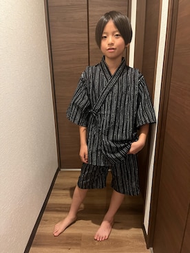 「アイテム（水着/着物・浴衣）」を使った、yushinさん（キッズ・142cm）の夏コーディネート