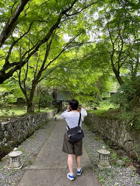 「KIFFE（キッフェ）のアイテム」を使った、かなさん（レディース・158cm）の春コーディネート