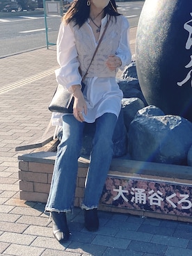 ayaさん（レディース・159cm）の秋コーディネート