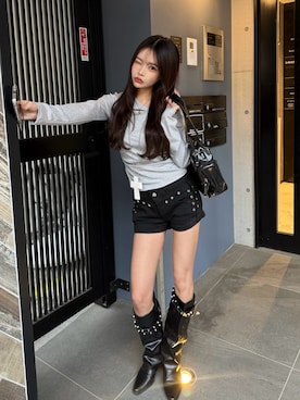 「lilful（リルフル）のアイテム」を使った、lilfulさん（レディース・155cm）の春コーディネート