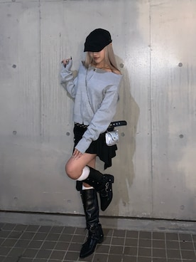 「lilful（リルフル）のアイテム」を使った、lilfulさん（レディース・160cm）の秋コーディネート